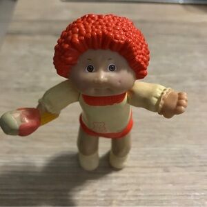 Cabbage Patch Kids Posable 3.5" PVC Figure Doll Ice Cream Cone O. O. A. 1984